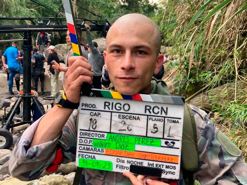 Mateo Merchán en Rigo
